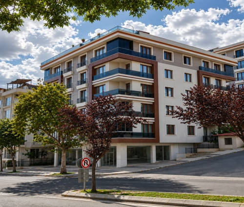 GENİŞ TERASLI DENİZ MANZARALI SİTE İÇİ DUBLEKS DAİRE